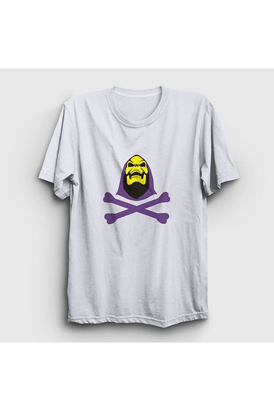 Presmono Λευκό Unisex Skeletor Skeletor He Man T-Shirt - 433970 ττ
