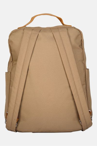 Nordland Men Brand Logo Backpacks 40 H x 39 L x 12 W cm, Tan/Brown