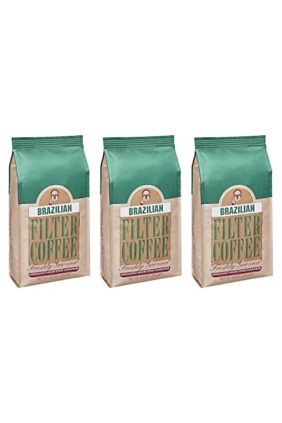 Mehmet Efendi Kurukahveci Brazilian Filtre Kahve 3 x 250 G
