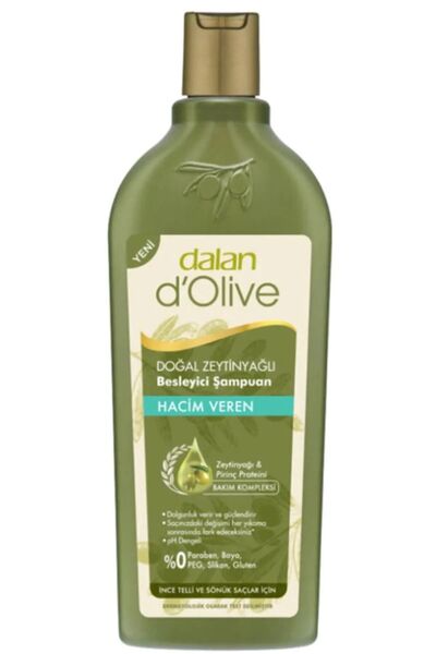 Dalan شامبو داوليف الطبيعي لزيادة الحجم 400 مل 1 قطعة