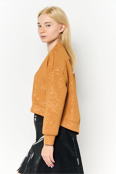 Puma Women Sportswear Fit Outdoors Sweatshirt, Brown