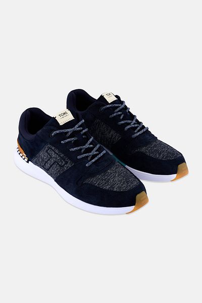 Toms Men Arroyo Lace Up Casual Shoes, Navy