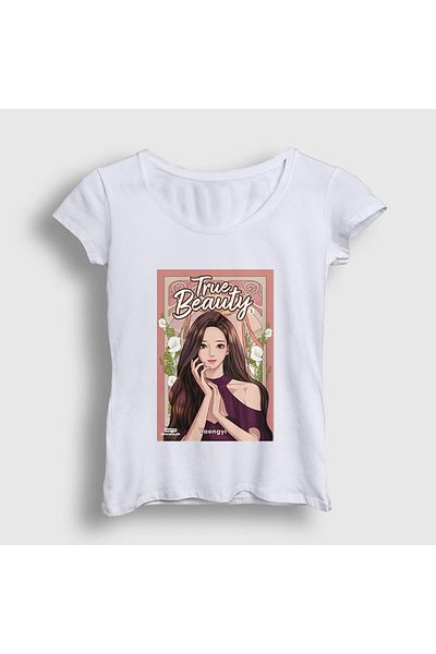 Presmono Λευκό T-Shirt True Beauty - Lim Joo Kyung 475813 ττ