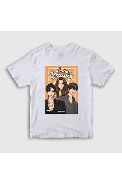 Presmono Tricou alb unisex pentru copii - Lim Ju Kyung True Beauty 475879 tt