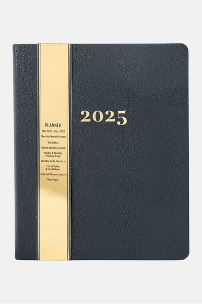 Votum 2025 Monthly And Weekly Planner Spiral Notebooks, Assorted