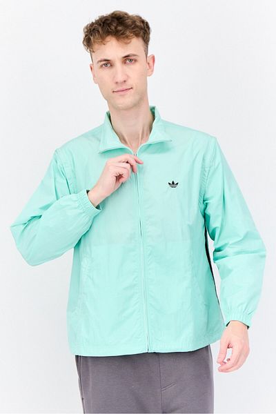 adidas Men Sportswear Fit Long Sleeve Outdoor Jacket, Mint Green