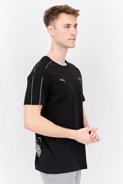 Puma Puma x BMW Motorsport Men Sportswear Fit Outdoor T Shirt, Black