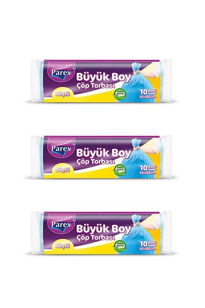 Parex 3 Large Size Strong Garbage Bags