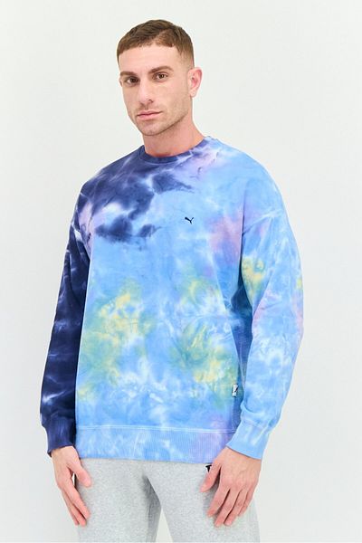 Puma x Select Men Asia Fit Long Sleeves Outdoor Sweatshirt, Navy