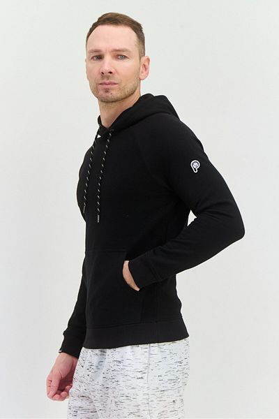 Penfield Men Hooded Brand Logo Long Sleeves Sweatshirt, Black