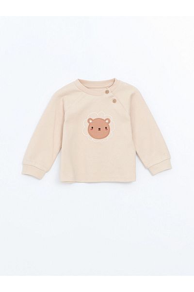 LC Waikiki Crew Neck Embroidered Baby Boy Suit