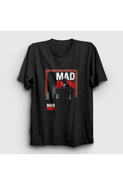 Presmono Μπλουζάκι Mad Men Unisex Black TV Series - 477213 ττ