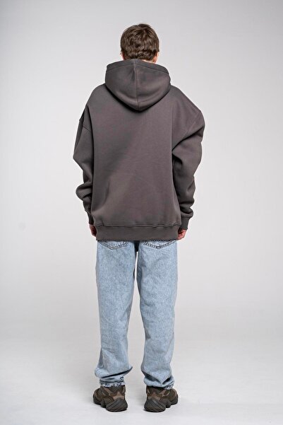 Trendiz Anthracite Color Unisex Praise God Hooded Sweatshirt