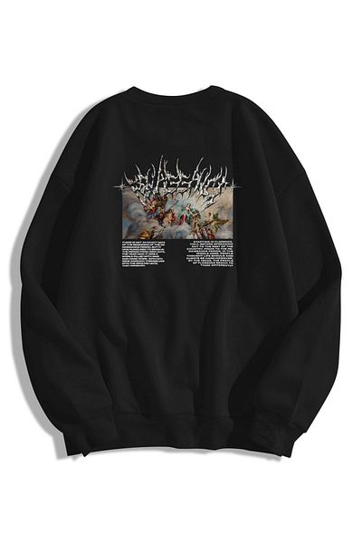 Trendiz Unisex φούτερ με κουκούλα Angel Crewneck