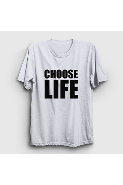 Presmono Μπλουζάκι George Michael Unisex White Wham Choose Life - 462310 ττ
