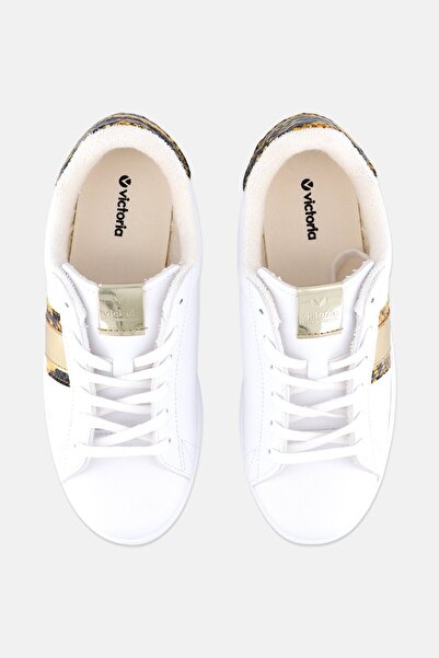 Victoria Women Platino Lace Up Casual Shoes, White