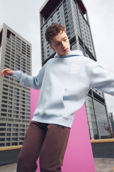 Trendiz Unisex Good Vibes Only Sweatshirt Hoodie