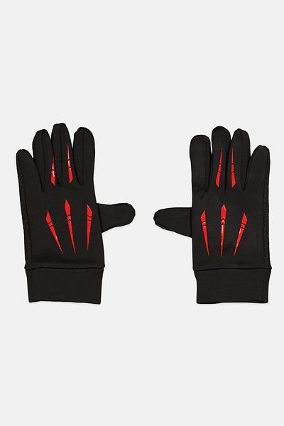 Royal Deluxe Men 1 Pair Textured Gloves, Black