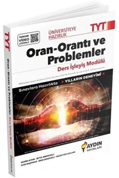 Aydın Yayınları TYT Oran Orantı ve Problemler Ders İşleyiş Modülü