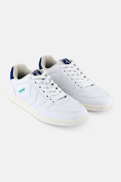 hummel Men Handball Perfekt Archive Lace Up Outdoor Shoes, White