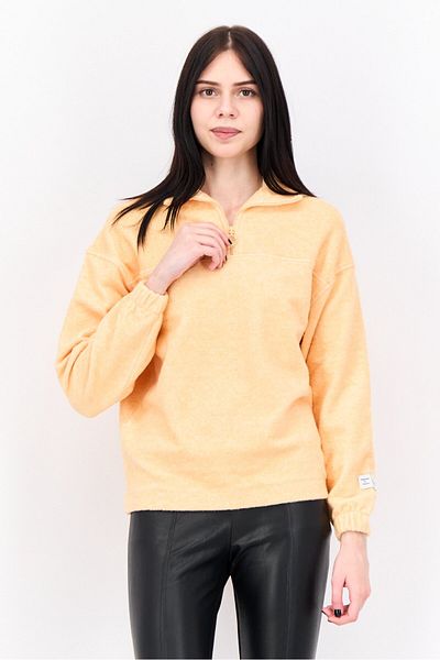 Asos 4505 Women Sportswear Fit Long Sleeves Outdoor Sweatshirt, Peach