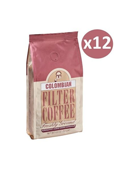 Mehmet Efendi COLOMBIAN FİLTRE KAHVE 250 GR 12 ADET