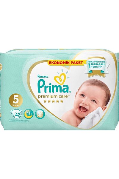 Prima Premium Care Baby Diapers 42 Pieces