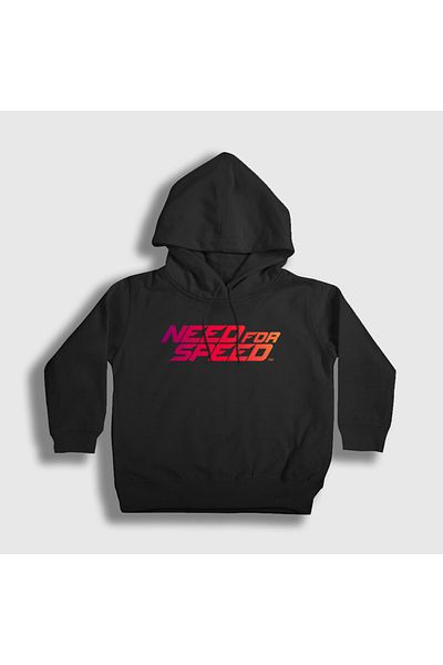 Presmono Детски унисекс суитшърт с качулка Need For Speed ​​​​черен - 459861tt
