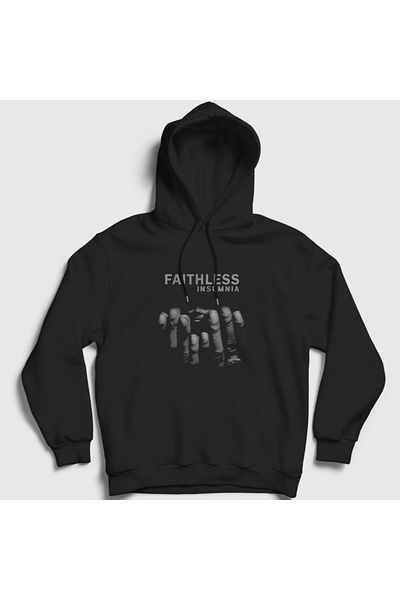 Presmono Φούτερ Insomnia Maxi Jazz Faithless Unisex Hooded - Μαύρο 458797 ττ
