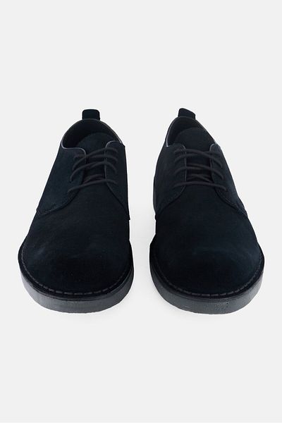 CLARKS Men Standard Desert London Evo Lace Up Shoes, Black