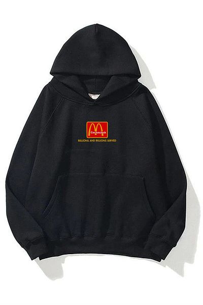 Trendiz Черен суичър Mc Unisex - Im Lovin It