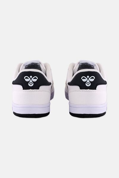 hummel Kids Boy Stadil Light Canvas Lace Up Outdoor Shoes, White