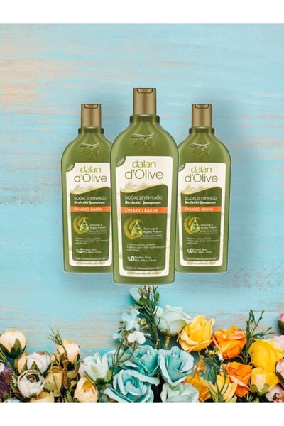 Dalan Repairing Oily Shampoo for Oily Hair 400ml 3 Pieces