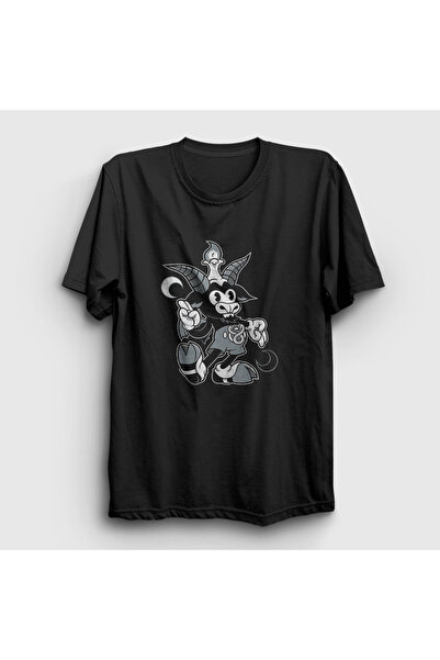 Presmono Do Walt Thou Wilt Baphomet Unisex crni crtani T-shirt - 458103tt