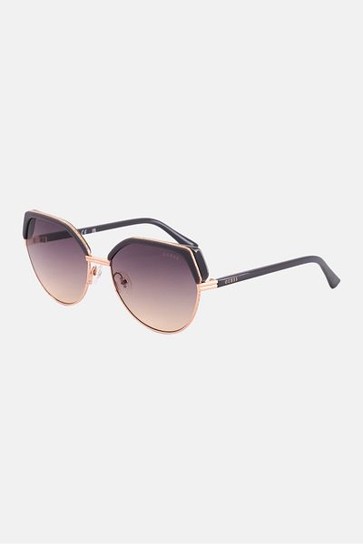 Guess Women GU7872 Oversized UV Protection Sunglasses, Grey