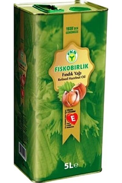 Fiskobirlik Fındık Yağ 5 lt