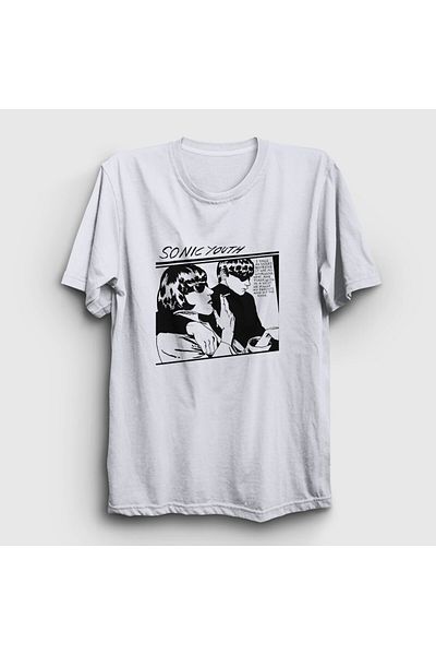 Presmono Λευκό μπλουζάκι Goo Sonic Youth Unisex - 452643 ττ