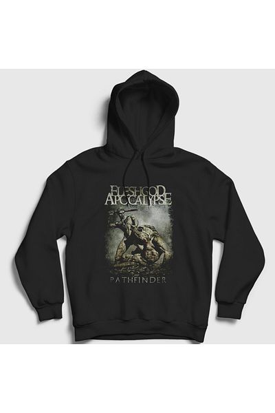 Presmono Φούτερ Pathfinder Fleshgod Apocalypse Unisex μαύρη κουκούλα - 477040 ττ