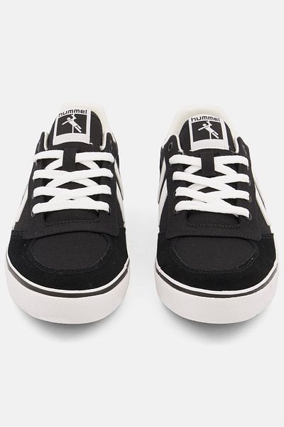 hummel Men Stadid Low Lace Up Casual Shoes, Black Combo