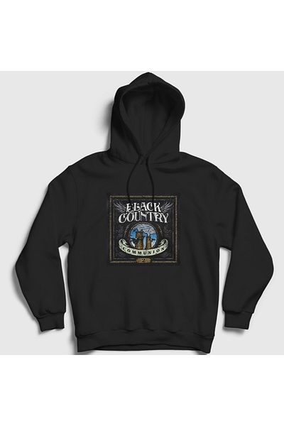 Presmono Унисекс суитшърт с качулка Black Country Communion 2 - 446130tt