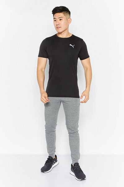 Puma Men Sportswear Fit Short Sleeve Training T Shirt, Black