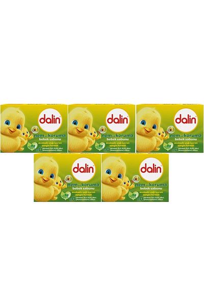 Dalin 5 Baby Soaps Full of 100Gr Avoca