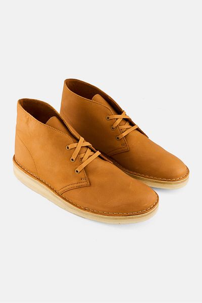 CLARKS Men Desert Coal Lace Up Ankle Boots, Brown
