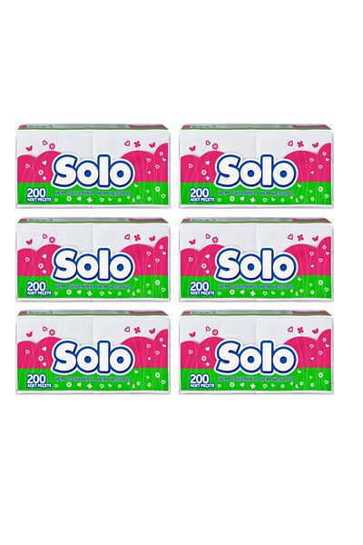 Solo Super Napkin 6 X 200