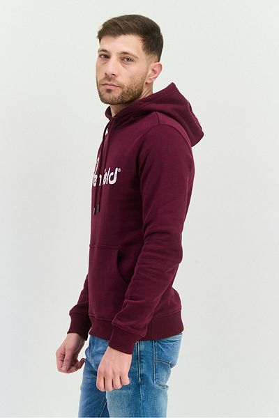 Penfield Men Hoodie Brand Logo Long Sleeves Sweatshirt, Maroon