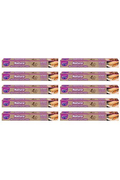 Parex Natura Unbleached Ready Cut Baking Paper 10 X 10Pcs 42 X 37 cm