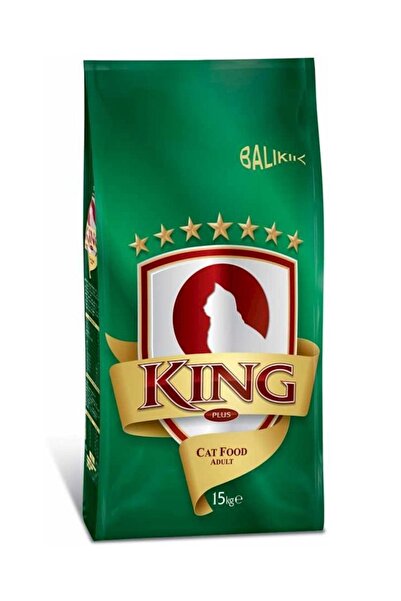 King Balıklı Yetişkin Kedi Maması 15 Kg