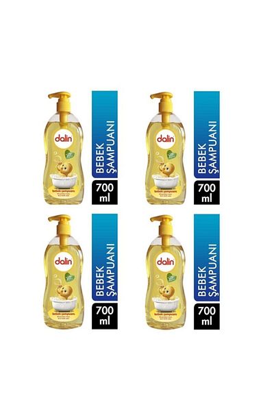 Dalin 700 Ml Baby Shampoo with Pump - Set of 4