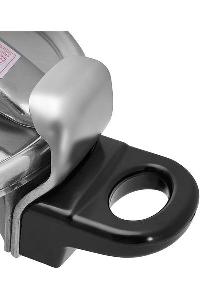 ROYALFORD Aluminium Pressure Cooker 9L, Silver