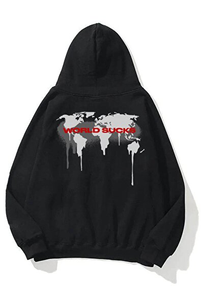 Trendiz Unisex World Sucks Sweatshirt Hoodie
